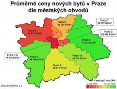 Praha: kolik stojí metr nového bytu?