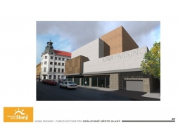 KOMA – Industry staví parkovací dům ve Slaném